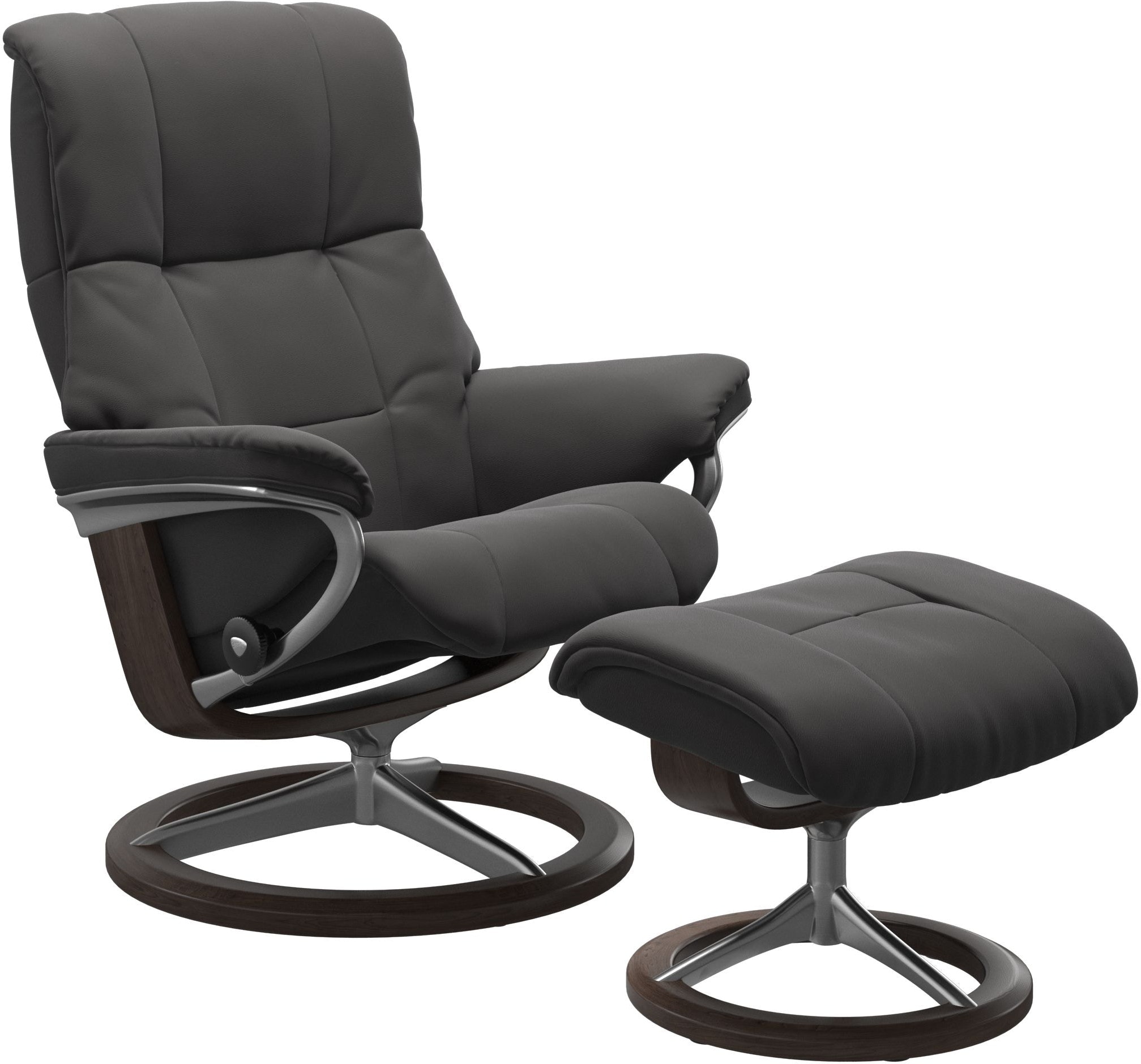 Stressless Mayfair Small Chair & Ottoman 1059315 Rock Wenz Home